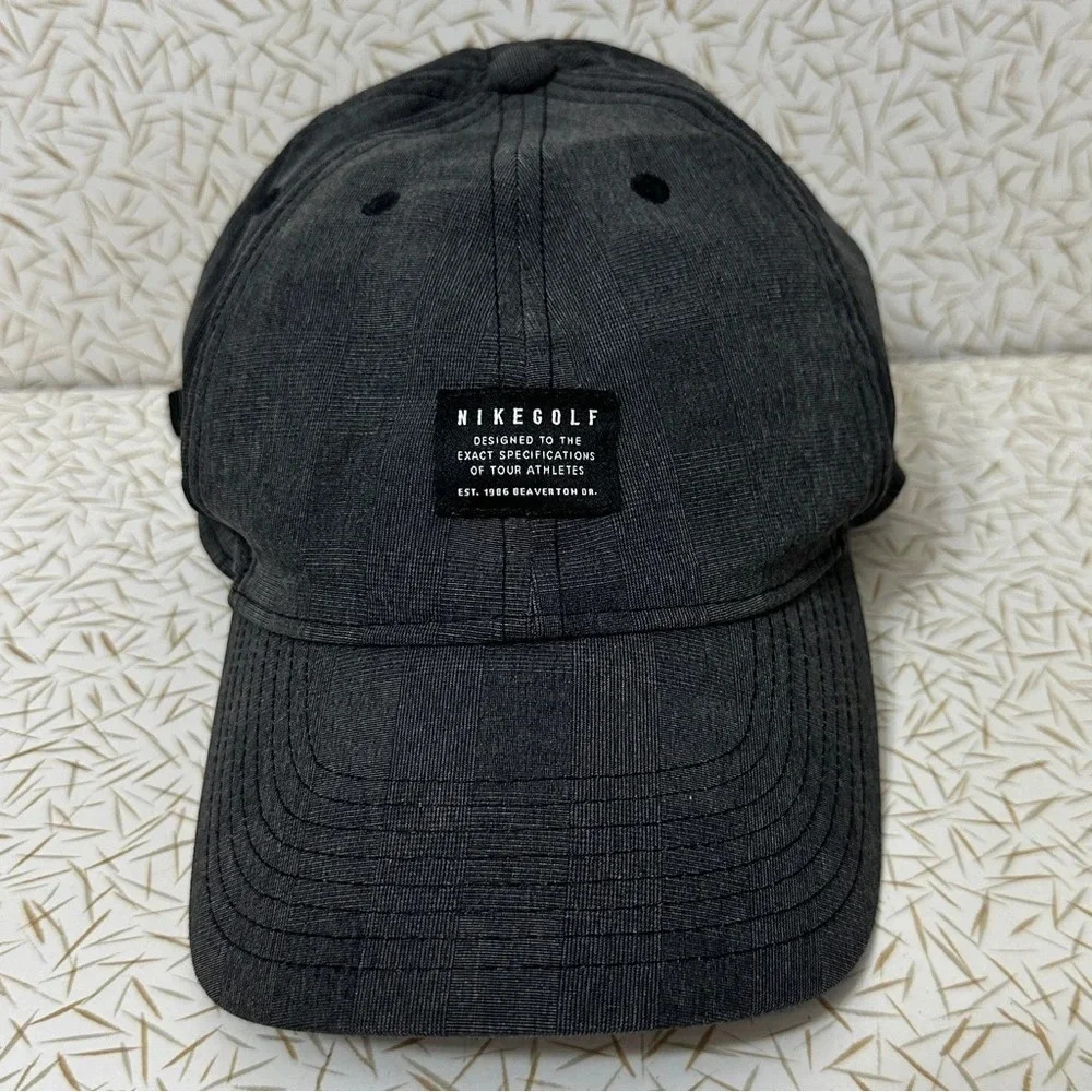 Nike Golf Legacy91 Dri-Fit StrapBack Hat Gray/Black